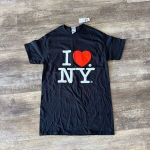 NWT! I Love NY (New York) Novelty Black T-Shirt